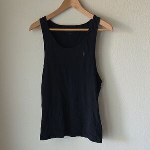 All Saints Black Tank Top Sz XS